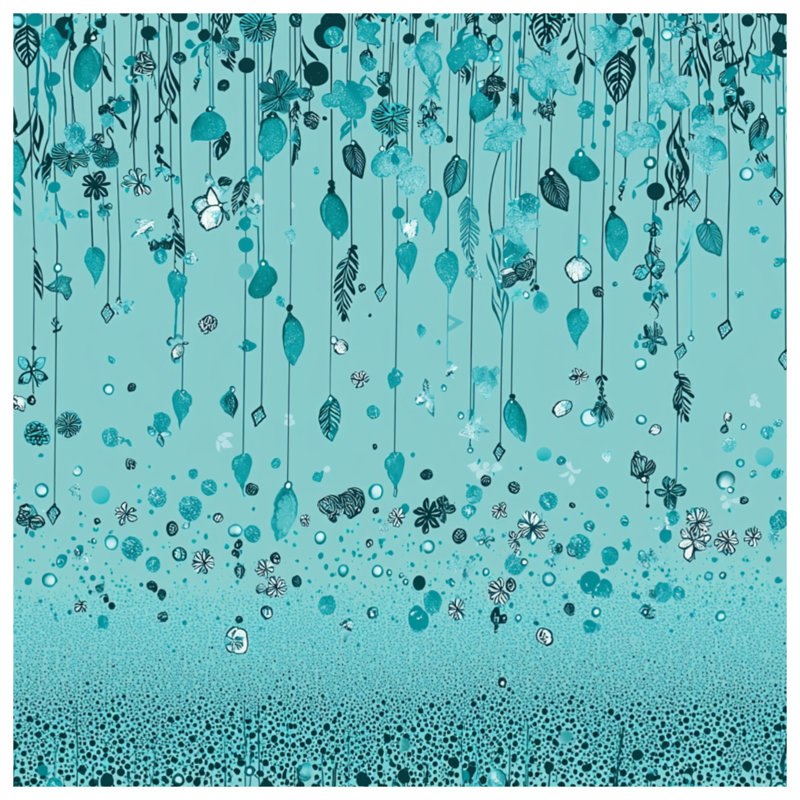 Coussin Leaves, coussins double face nature, 20 po x 20 po