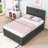 Upholstered Platform Bed with Twin Trundle and 3 Drawers-1687341848-1687341850