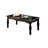 Traditional Espresso Solid wood 3pc Tables Set 1x Coffee Table and 2x End Tables Faux Marble Top