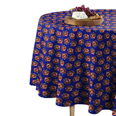 Skipley Geometric Round Tablecloth