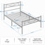 3Ft Single Metal Bed Frame-1111562046-1140371238