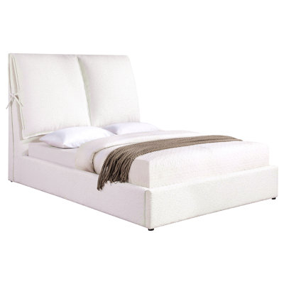Upholstered Queen Panel Bed