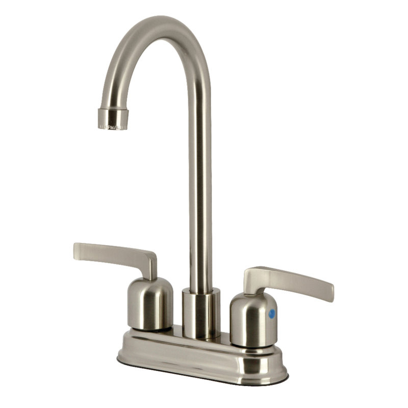 Kingston Brass Centurion Two-Handle 2-Hole Deck Mount Bar Faucet