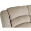 Fauteuil inclinable lourd 76,93 lb avec housse en tissu - Blocs de coin renforcés beiges et lombaire