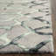 Tapis gris en laine touffeté à la main Budde-22521219