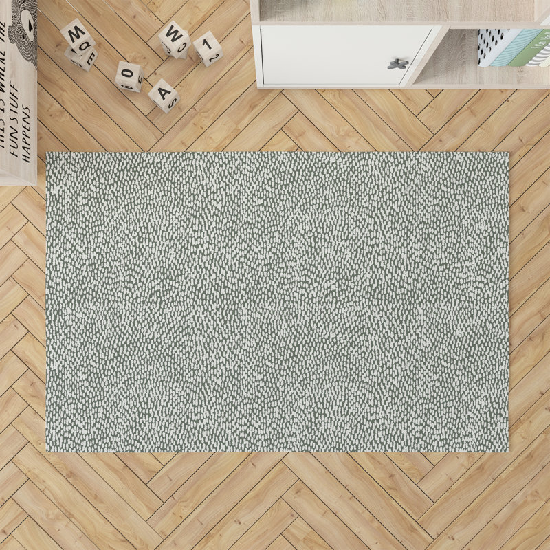 Twinkle Splat Activity Mat, Rectangle 5' x 7', Chimichurri/Green