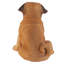 Statue de chiot carlin et partenaire