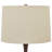Uttermost Colette Burgundy Table Lamp