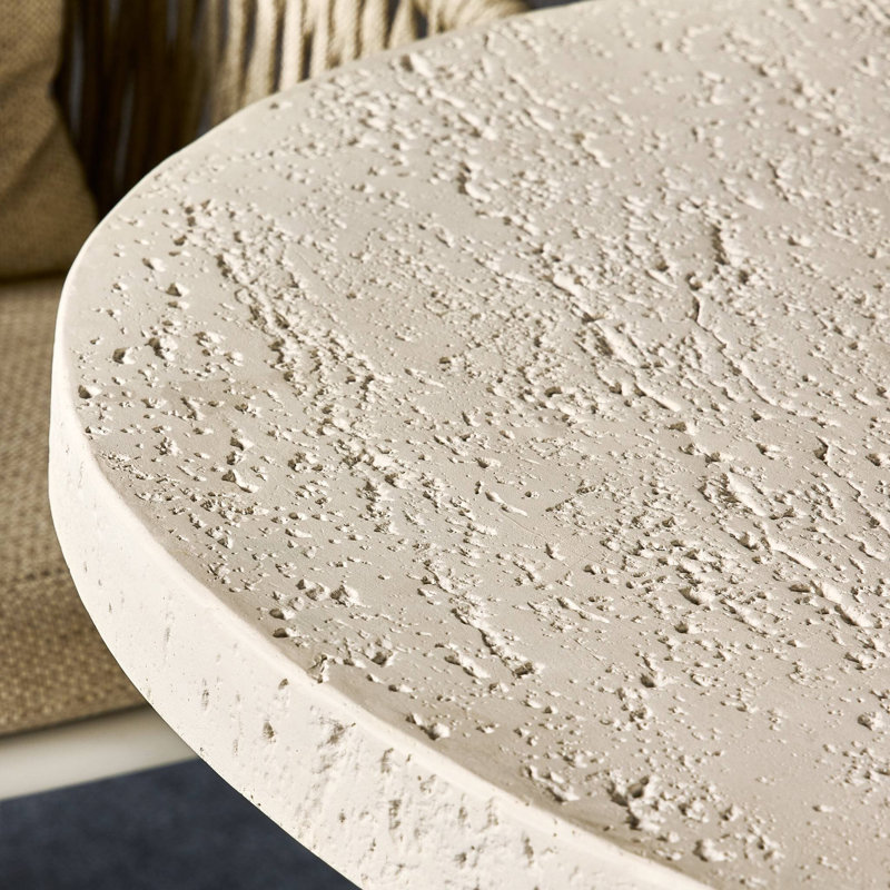 Varda Outdoor Round Table, 36" H x 34" W x 34" D