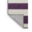 Tapis gris à rayures horizontales lavable à la machine-982942178
