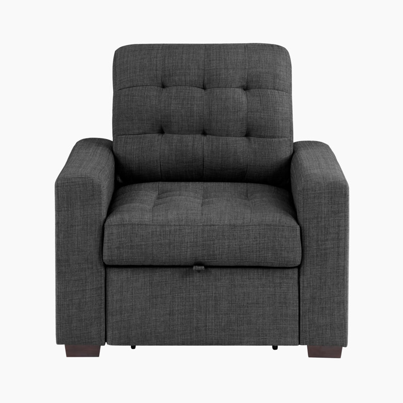 Lelystad Chair, Dark Gray Polyester