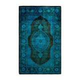 Fine Vibrance One-of-a-Kind 2'8" X 4'1" Hand Knotted Area Rug