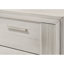 Table de chevet contemporaine à 2 tiroirs 1Pc Mist