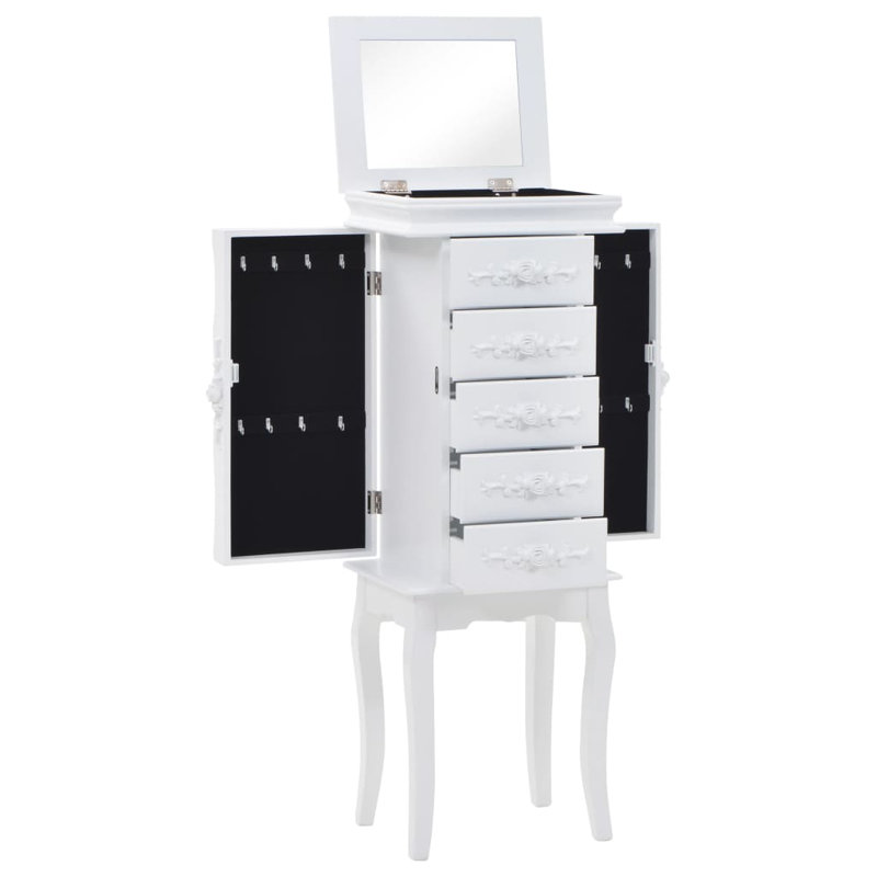 Drapeau Freestanding Jewelry Armoire