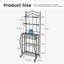 5-Tier Freestanding Baker's Rack with Wine Rack