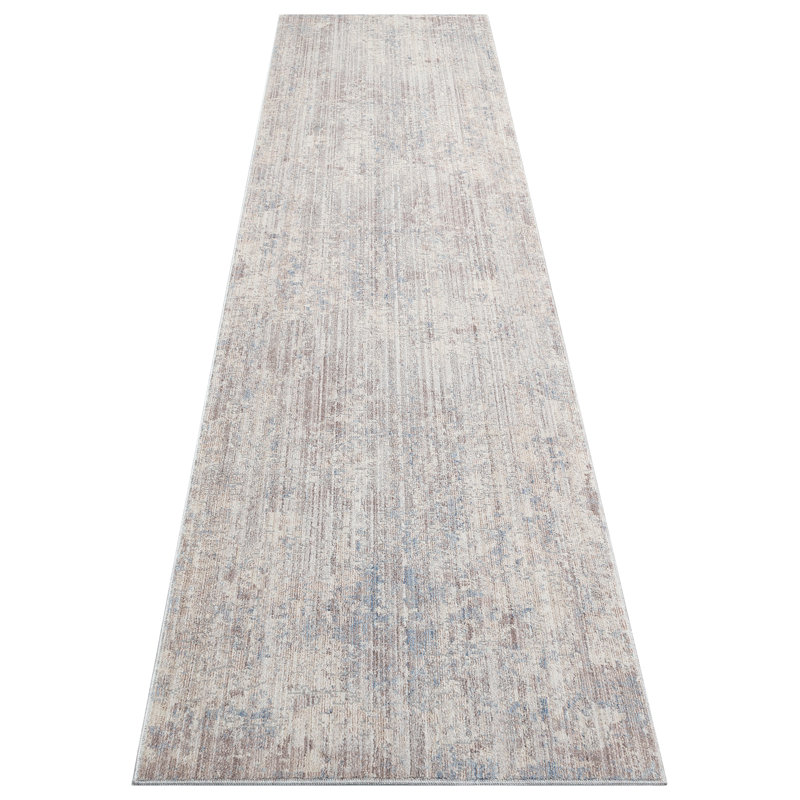 Chanal Abstract Area Rug, Runner 80 x 300cm