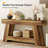 70.9'' Extra Long Console Table with 2 Tier Storage Shelf for Entryway & Living Room-1607998712