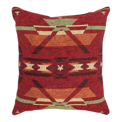 Flame Throw Pillow 20" x 20"
