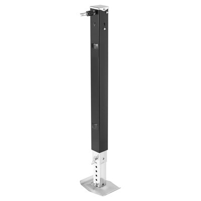 RV Lead Fifth Wheel Landing Gear Leg 179013, 32.5-Inch 5th Wheel Landing Gear Universal Replacement Compatible with Lippert Venture, Atwood, Stromberg Carlson Systems, with Pin and Base, Black