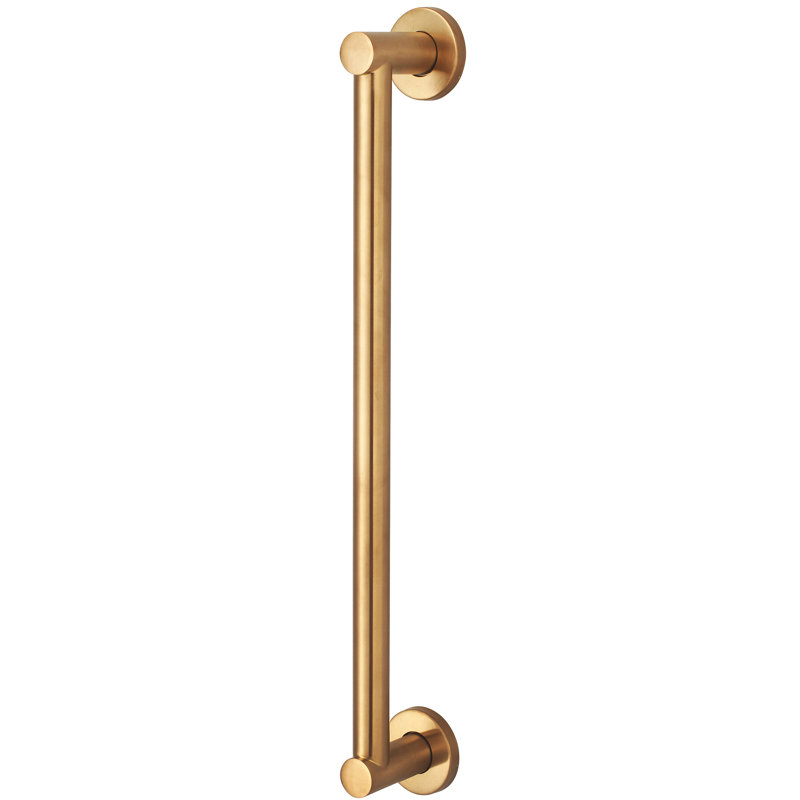 Barre d'appui en chrome Olympia, L 26 po, Or brossé