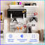 Plastic Wall Organizer with Corkboard
