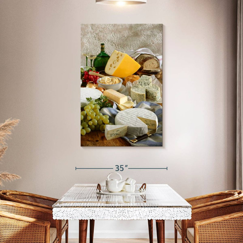 Yarlin Bavarian Cheeses, 48" H x 32" W