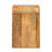 Clyde Modern Waterfall Edge Mango Wood End Table with Shelf-1046858550