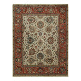 One-of-a-Kind Rectangle 8' X 10' Hand Knotted Area Rug