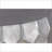 Antique Silver Hand-Hammered Aluminum Coffee Table &amp; End Table Set, Easy-Clean, Fully Assembled for Living Room
