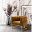 Velvet Barrel Chair-1823661923