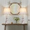 Ensemble de 2 lampes de table rustiques en bois de cerf avec port USB double campagnard campagnard pour chambre à coucher, salon, table de chevet à intensité variable à 3 voies, lampes de chevet pour la table de bout, ampoules incluses