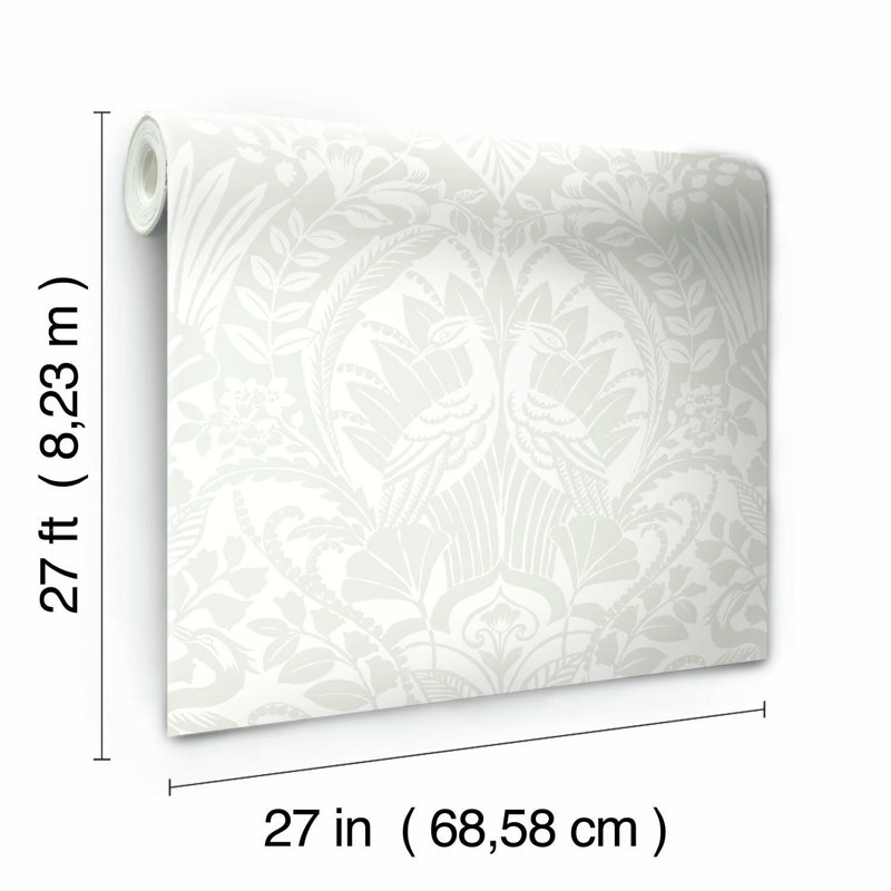 Rouleau de papier peint L 27 pi x l 27 po, Neutre