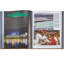 Graphic Image Ballparks Past And Present Coffee Table Book, Leather, Tan