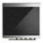 Majestic III Series 30 Inch Induction Range with 4 Induction Elements in Burgundy (Burnished Trim)-124828616-124828619