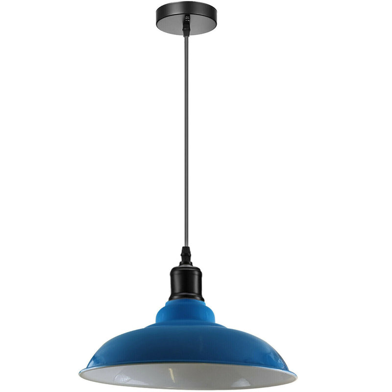 Quinnesec 1 - Light Dome Pendant, Blue