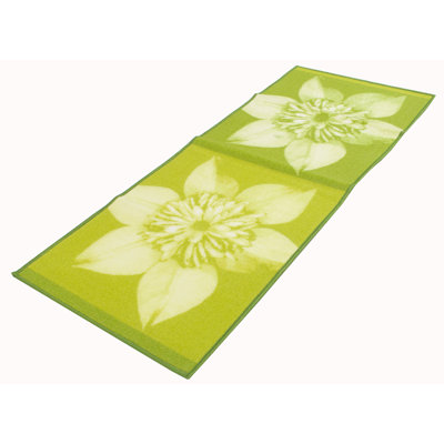Runner Geometric Flatweave 22cm X 71cm Area Rug