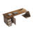 Brown Rectangular Manufactured with 3 drawers desk-108308773-108308774