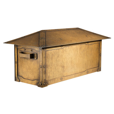 Boîte aux lettres en laiton 19 po x 10 po