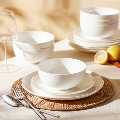 12-piece Dinnerware Set, Service For 4