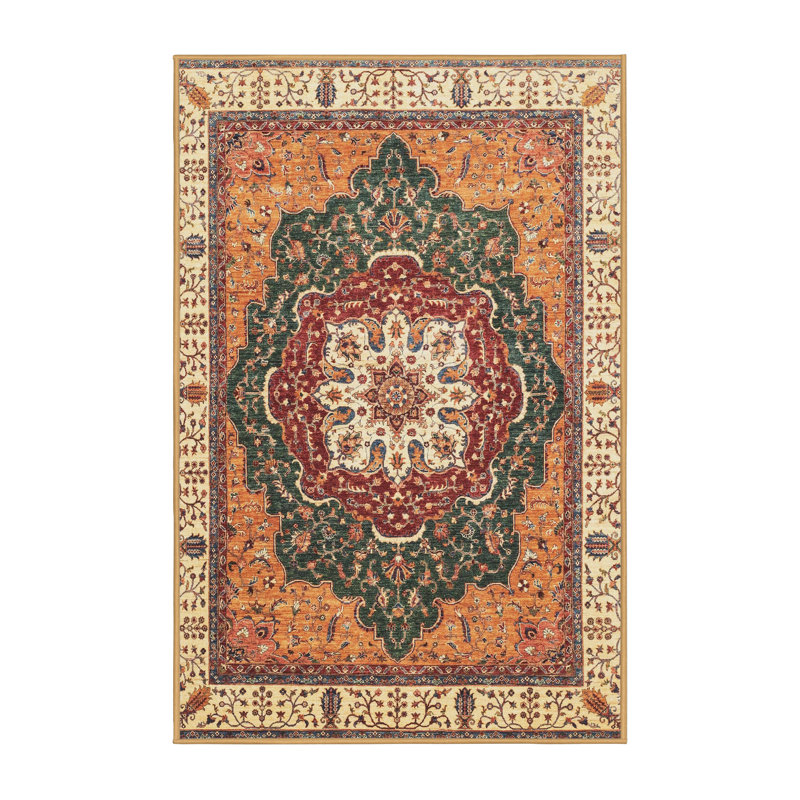 Abstract Indoor Rug, Rectangle 2' x 3'