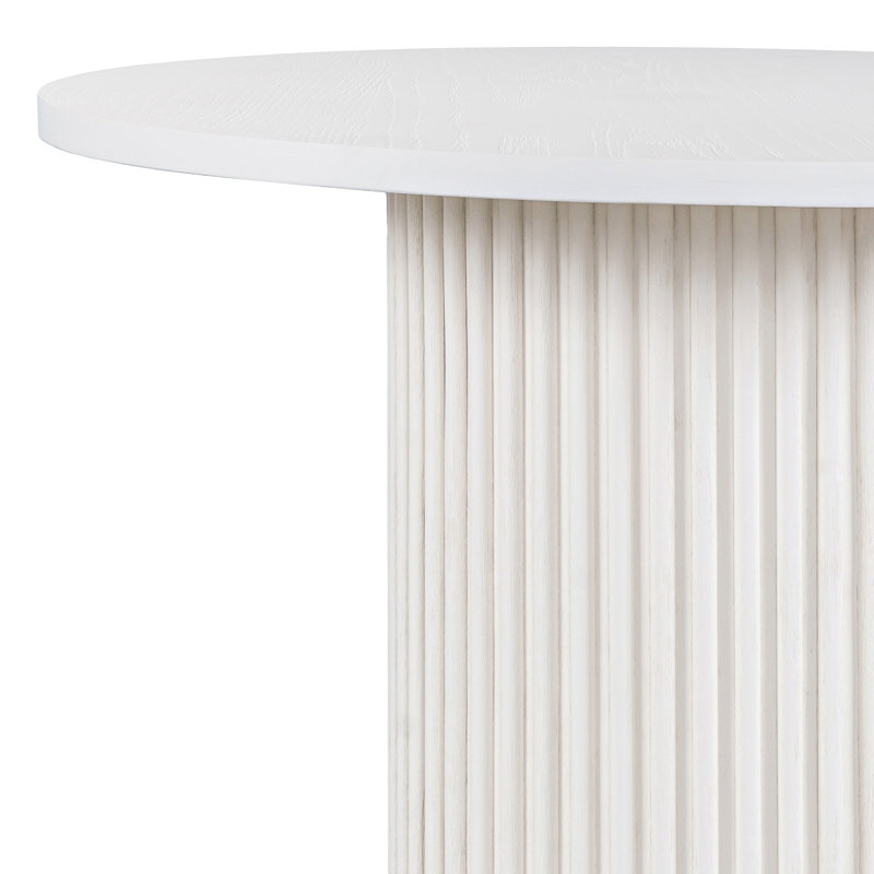 Table de salle à manger Cambree, Blanc, H 36 po x L 48 po x l 48 po