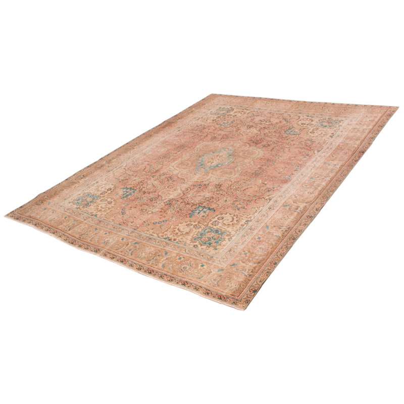 Tapis unique en laine 9 pi 10 po x 12 pi 7 po Yolando