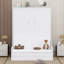 Grand lit escamotable mural avec coussin-2013910387
