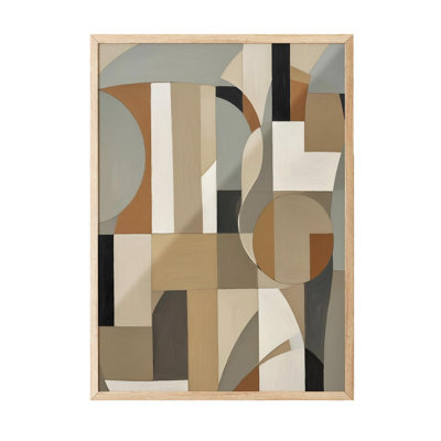 Peinture décorative encadrée