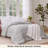 Bedsure Oversized Queen Box-Stitch Down Alternative Duvet Insert – Light Gray , All-Season Comforter-101518294-126171486