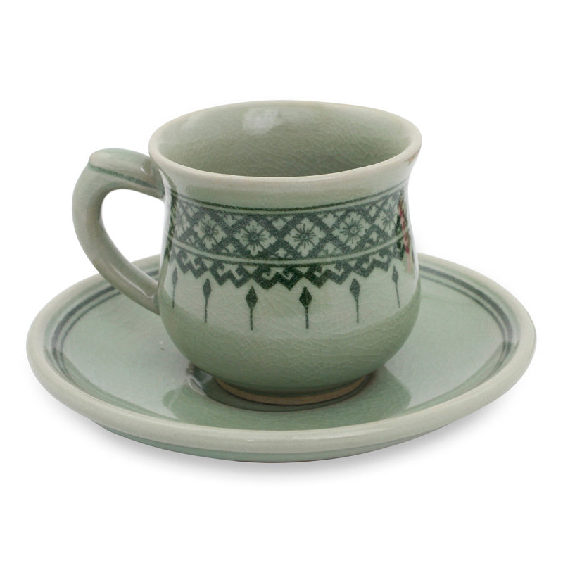Tasse à café à tissage thaïlandais