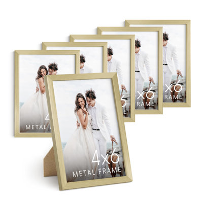 Lajavion Metal Picture Frame - Set of 6