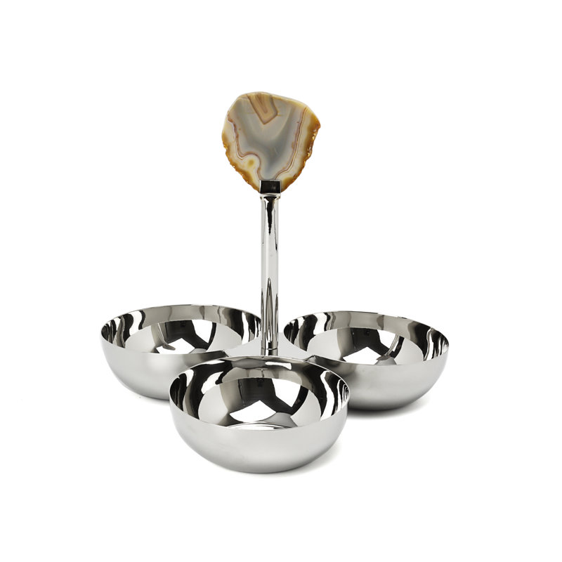 Mercer41 Stainless Steel Condiment Server