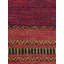 Azizi Striped Hand Woven Cotton Red Rug-152391900