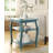 Becci Teal Finish Accent Table